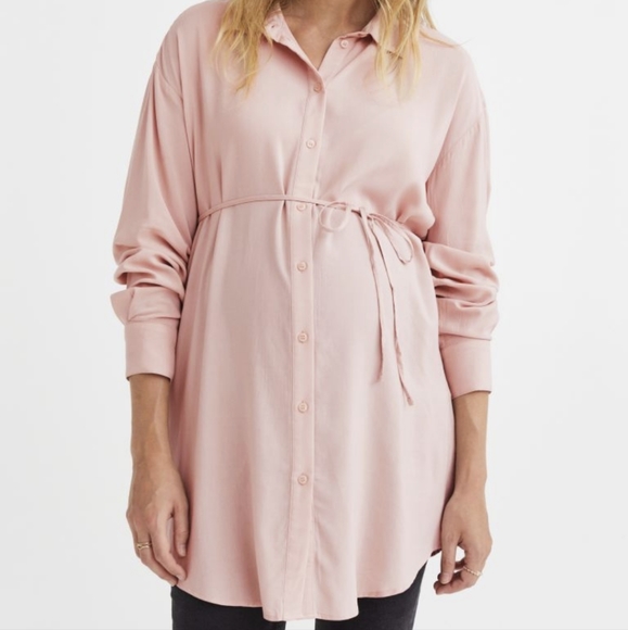 H&M / Maternity button up / M - Picture 3 of 7